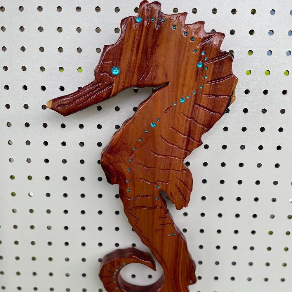 Blue Eye Sea Horse